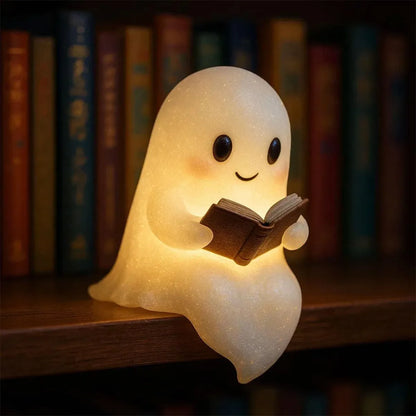 Lampada da lettura fantasma carina Luce notturna